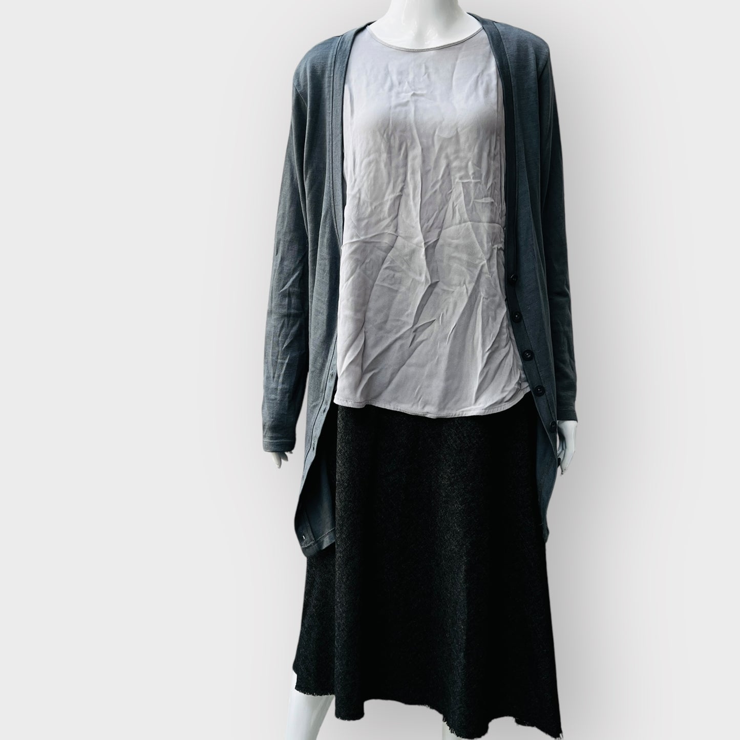 RUBY / a-line wool midi skirt / 10 Skirts