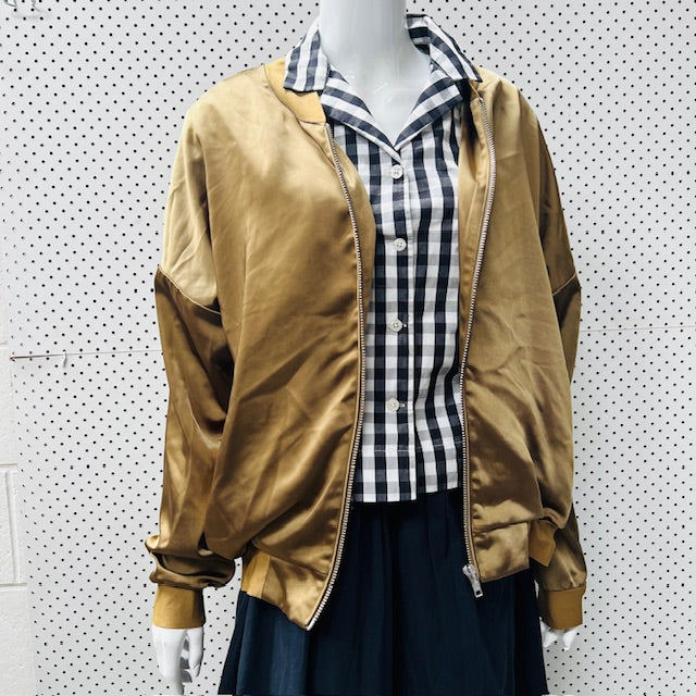 MUJI / plaid cotton shirt / s (3868259927366231060)