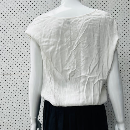 REPERTOIRE / black + white top / 2 / made in nz (3868259938781981353)