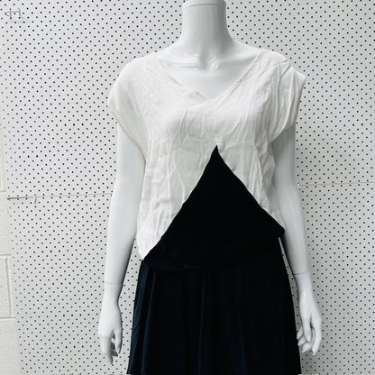 REPERTOIRE / black + white top / 2 / made in nz (3868259942291082149)