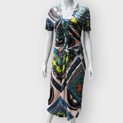 ETRO / designer dress / 46 / made in italy (3868433298557113184)