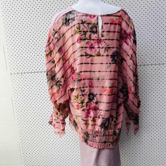 TRELISE COOPER / oh you pretty wing top / silk / L Tops & shirts