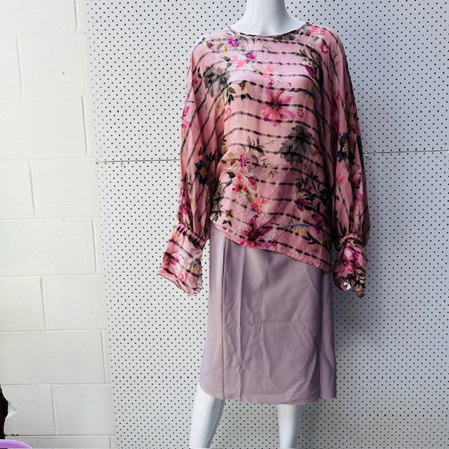TRELISE COOPER / oh you pretty wing top / silk / L Tops & shirts