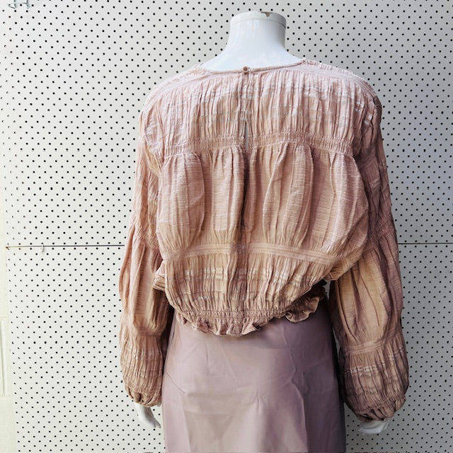 RUBY / mirella crop in pink / 14 Tops & shirts