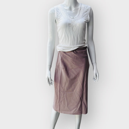 1990s nz vintage / ROSARIA HALL / white sleeveless tank top / s (3869300843578794950)