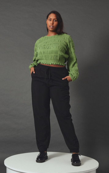 RUBY / mirella crop in pink / 14 Tops & shirts