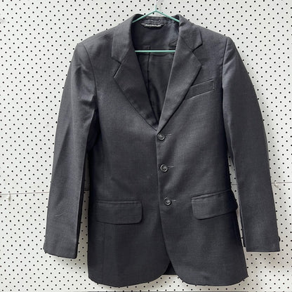 CHRISTS COLLEGE / grey formal jacket / size 14 (3871720198114980444)