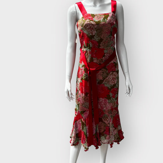 ANDREA MOORE / silk dress / 8 (3872149635320588233)