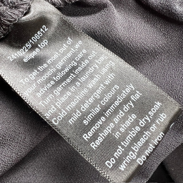 MOOCHI / 'ellipse' ruched grey top / 16 / new with tags / $240rrp Tops & shirts