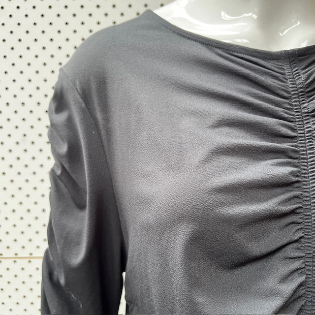 MOOCHI / 'ellipse' ruched grey top / 16 / new with tags / $240rrp Tops & shirts