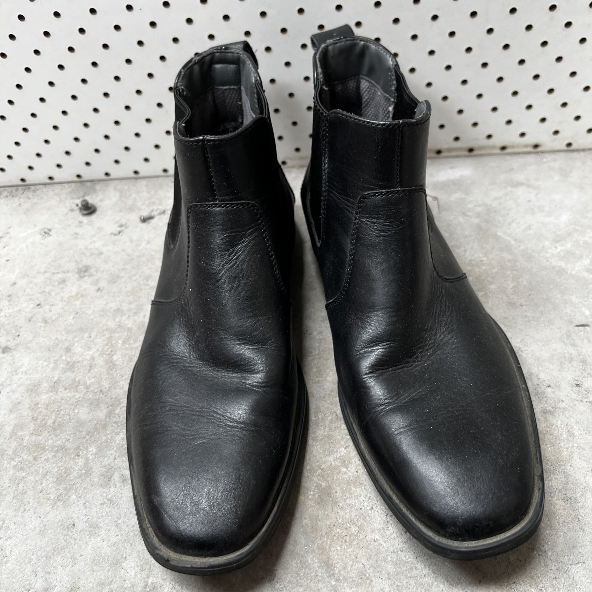 JULIUS MARLOW / 'major' black leather chelese boots / 6 (40) (3872413965977872686)