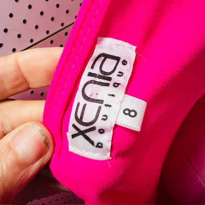 XENIA BOUTIQUE/ pink evening dress / size 8 (3873354017199931460)