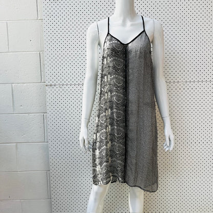 COMPANY OF STRANGERS / silk dress / 10 / made in nz (3874222695327633299)