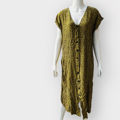 MADEWELL / Easy Midi Dress in Bitsy Floral / m (3874222967593830350)