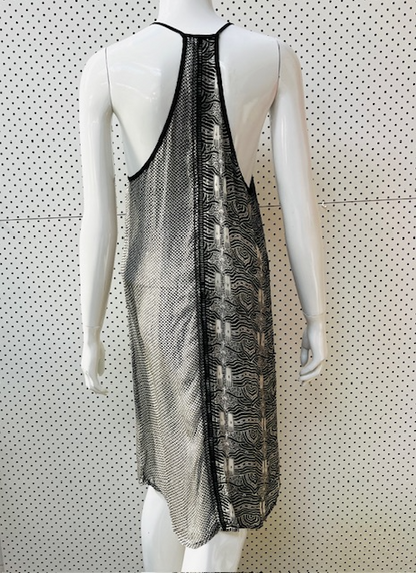 COMPANY OF STRANGERS / silk dress / 10 / made in nz (3874302099854649263)