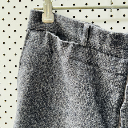 vintage menswear / tweed wool pants / s (3874898245823647559)