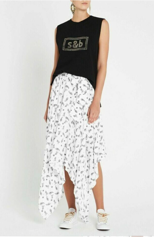 SASS & BIDE / My Generation Hi Low Midi Skirt / RRP$320 Skirts