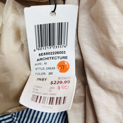 JNBY / architecture dress in silk / s / new with tags (3875425905992502444)