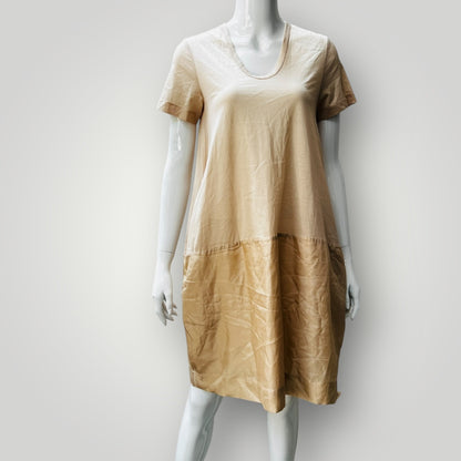 JNBY / architecture dress in silk / s / new with tags (3875426459328716630)