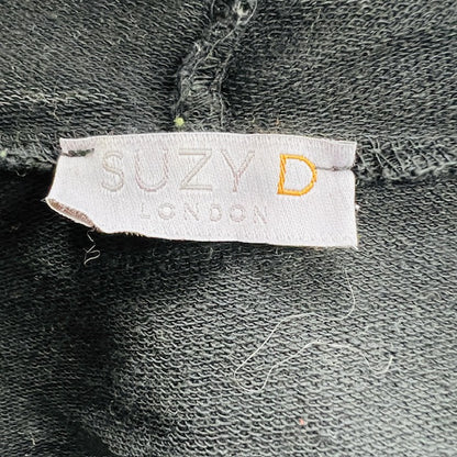SUZY D LONDON / hooded sweatshirt / made in italy / m (3875508211307861506)