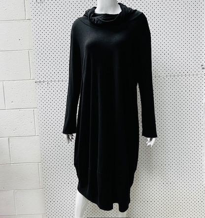 made in usa / CHALET et ceci / black dress / L (3876118731799677159)