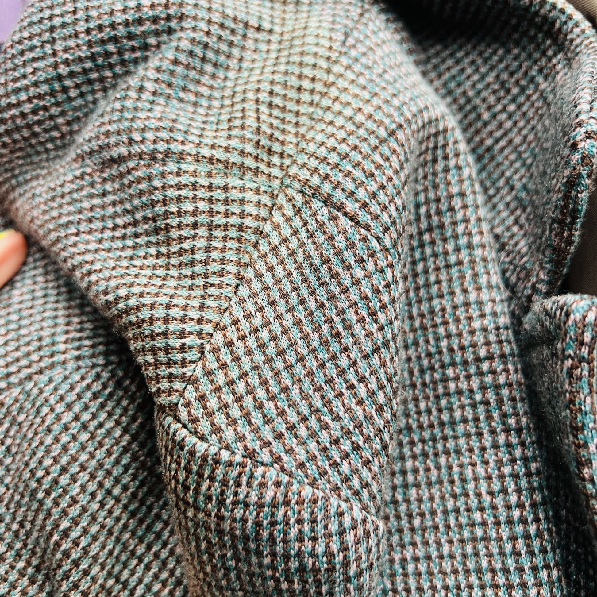 1960s european vintage / pure wool tweed jacket / s Jackets