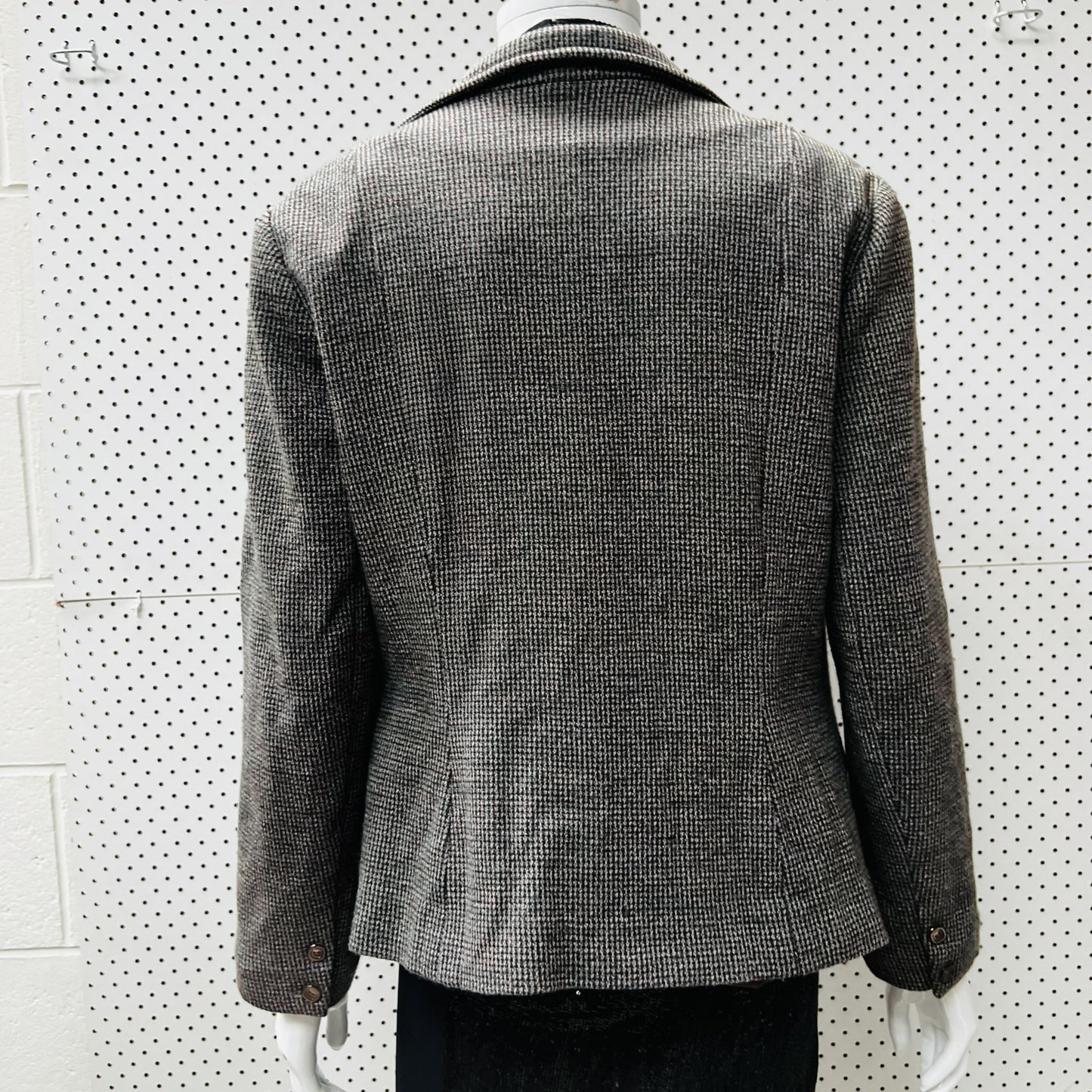 1960s european vintage / pure wool tweed jacket / s Jackets