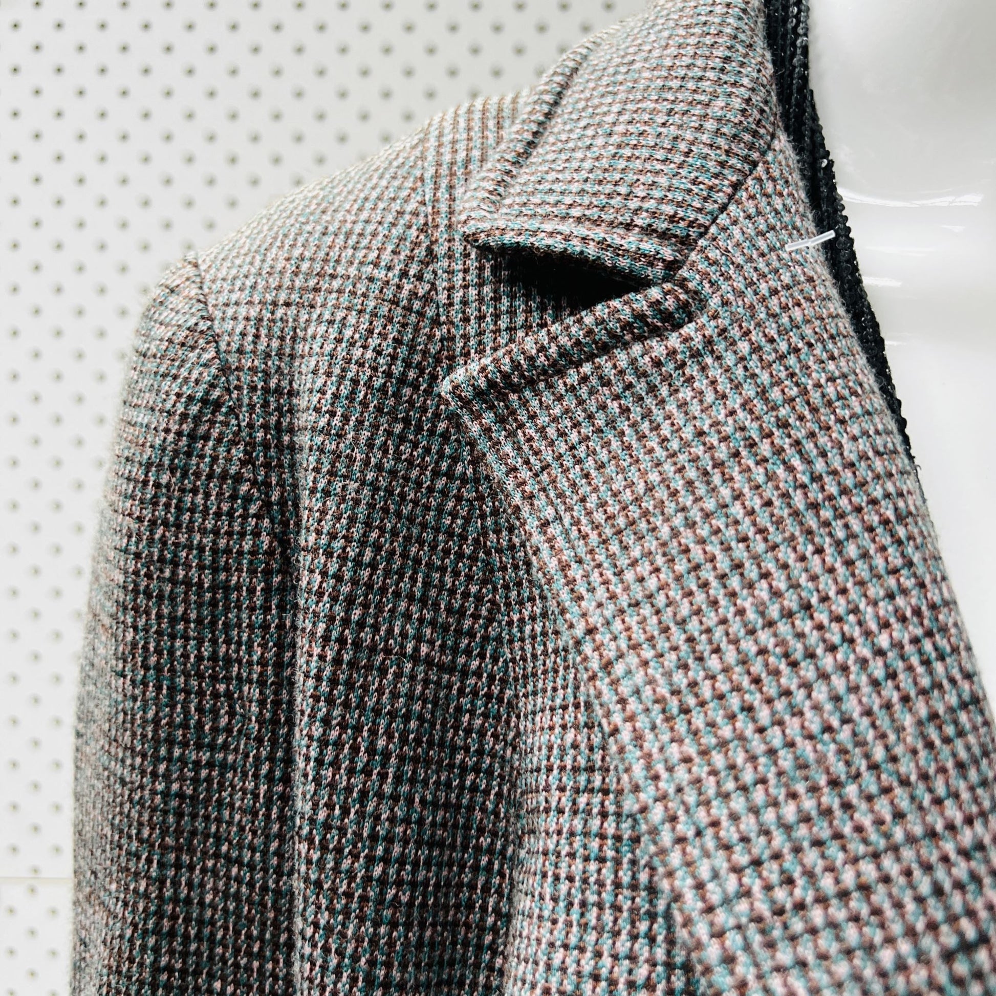 1960s european vintage / pure wool tweed jacket / s Jackets