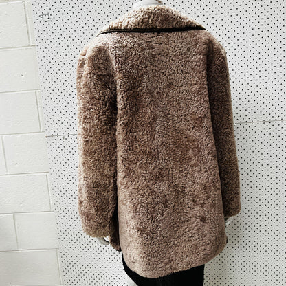 1980s british vintage / HEA TONA / sheepskin or shearling jacket / 16 (3876127227266064458)