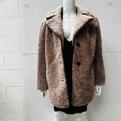 1980s british vintage / HEA TONA / sheepskin or shearling jacket / 16 (3876127236357270344)