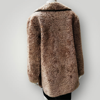 1980s british vintage / HEA TONA / sheepskin or shearling jacket / 16 (3876199940932738862)