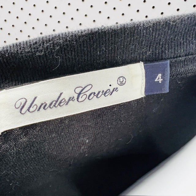 UNDERCOVER / unisex black vampire airlines tee / L / made in japan Tops & shirts