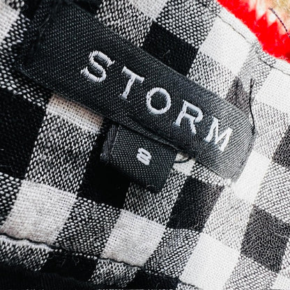 STORM / ruffle gingham mini / s (3877830604050396097)