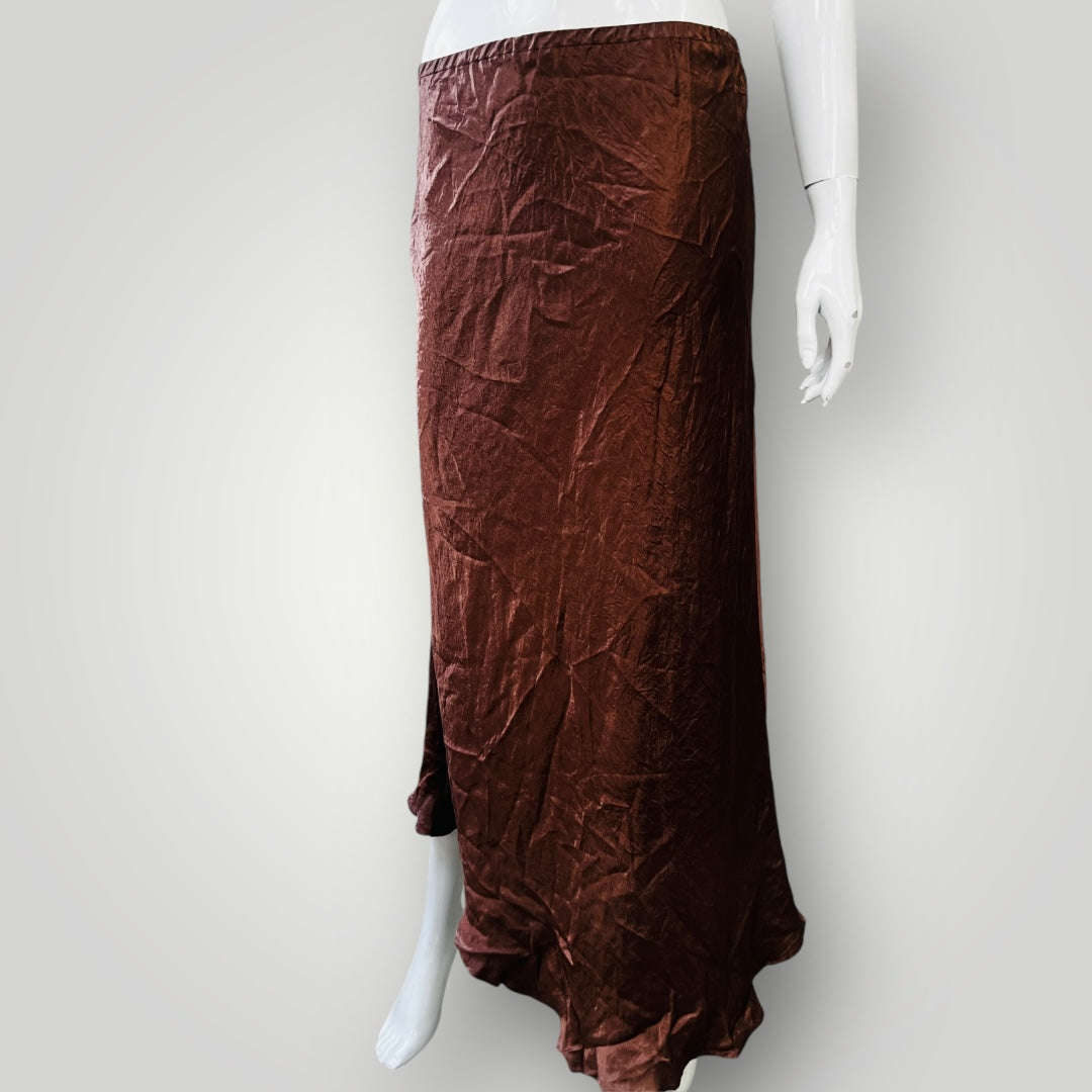 1990s nz vintage / SAKAGUCHI / slinky maxi skirt / m Vintage & retro