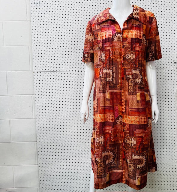 1960s nz vintage / dress/ m Dresses
