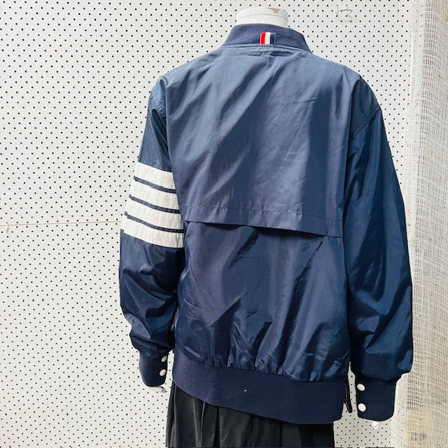 THOM BROWNE / 4 BAR RIPSTOP NYLON BOMBER JACKET / 3 / $1400rrp Jackets