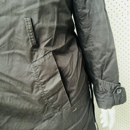 JNBY / black trench coat / m (3878026482917398582)