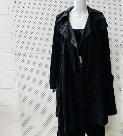 JNBY / black trench coat / m (3878027864372751895)