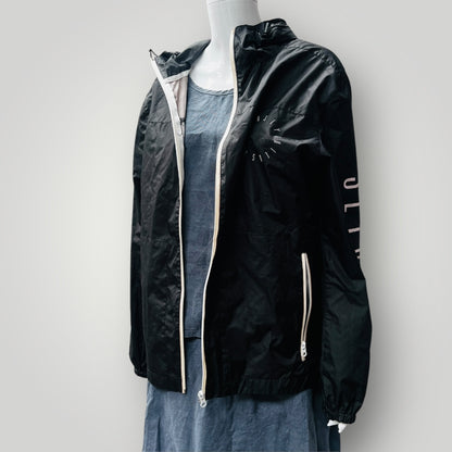 2000s nz vintage / SLY GUILD / hardwood wind breaker / black / s / nz made (3879066901680963576)