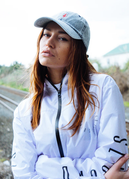 2000s nz vintage / SLY GUILD / hardwood wind breaker / black / s / nz made (3879155201565348941)