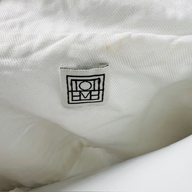 Totême / White Monogram Tracksuit Zip-Up Jacket / 38 Tops & shirts