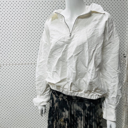 Totême / White Monogram Tracksuit Zip-Up Jacket / 38 (3879155468971540042)
