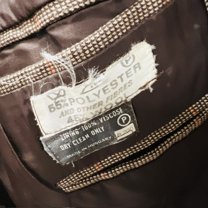 1960s vintage menswear / JACKSON tweed blazer / s/m (3880360716588524856)