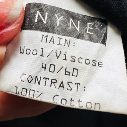 NYNE / wool trenchcoat / 12 / made in nz (3880447083564874655)