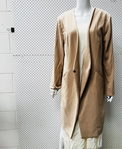 NYNE / wool trenchcoat / 12 / made in nz (3880447506152824991)