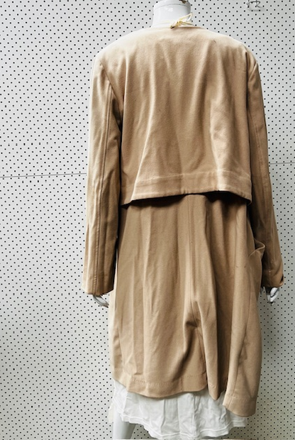 NYNE / wool trenchcoat / 12 / made in nz (3880447537961946578)