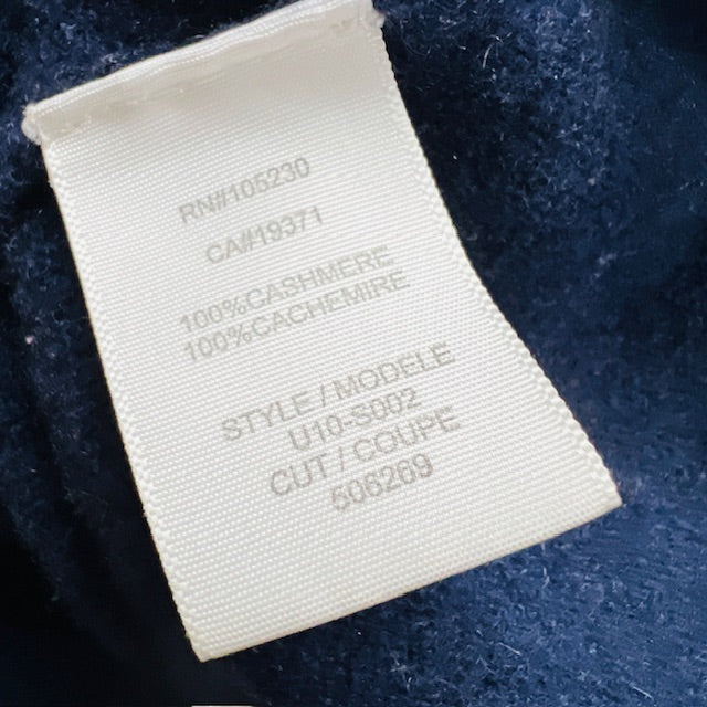 100% cashmere / soft v neck jumper / s (3881485711051546874)