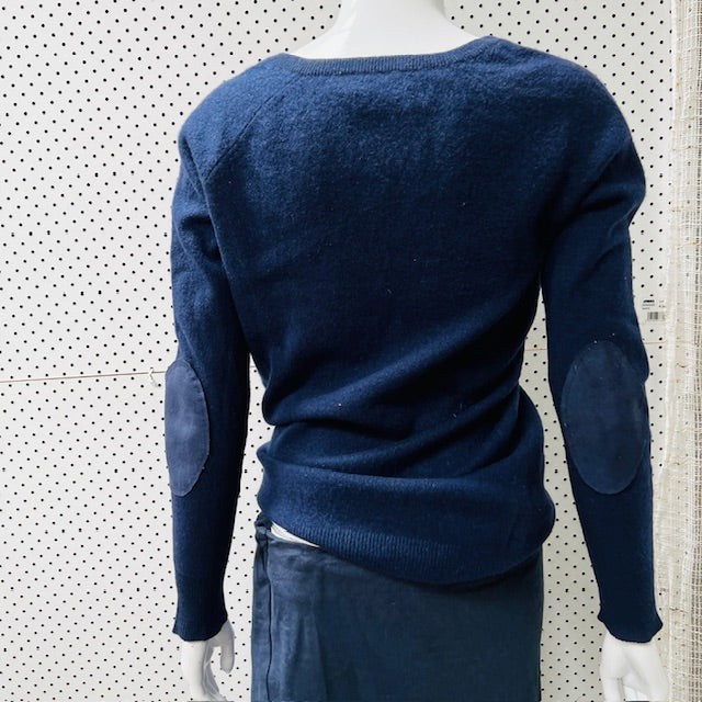 100% cashmere / soft v neck jumper / s (3881485718289866414)