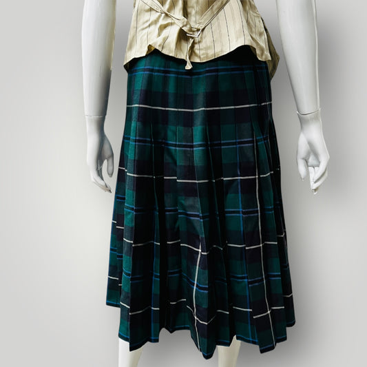 BROMLEYWEAR / wool kilt / school uniform - OGHS / made in nz / s Skirts