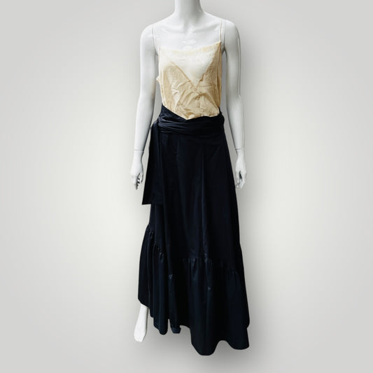 FINERY LONDON / full wrap maxi skirt / 12 Skirts